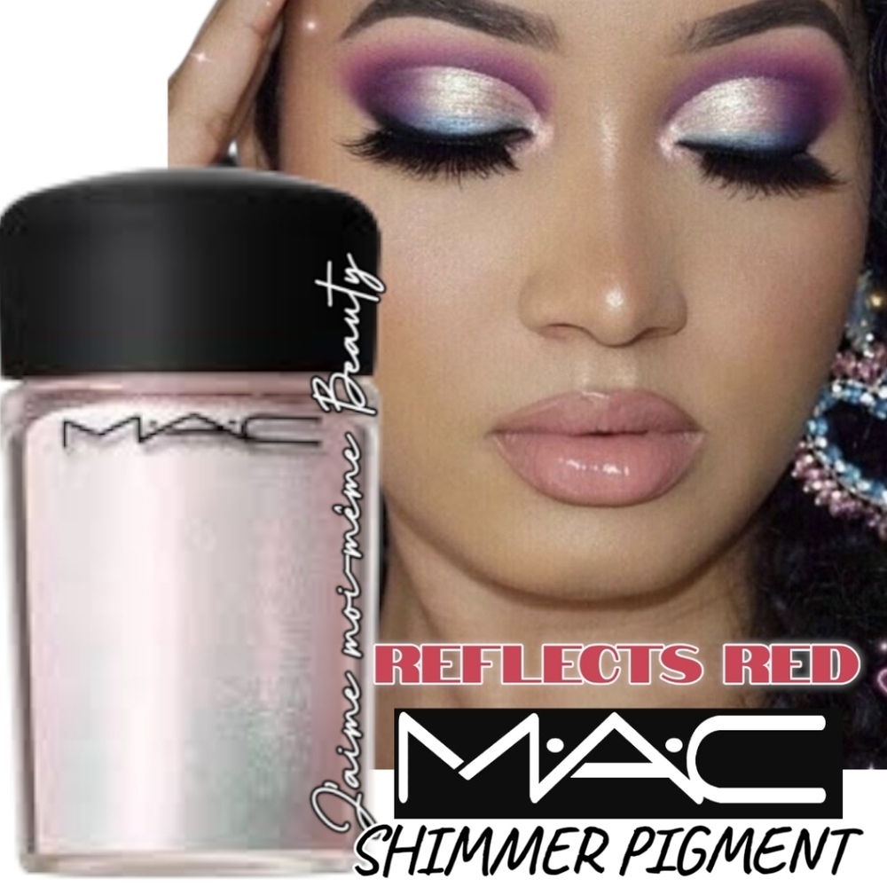 MAC Cosmetics Reflects Glitter RED - IRRIDESCENT WHITE DUO CHROME PINK SHIFT